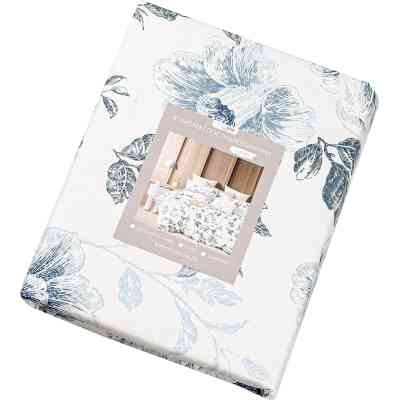 Постільна білизна Home Line Квітковий блюз Сатин Твіл євро (182995) Вінниця