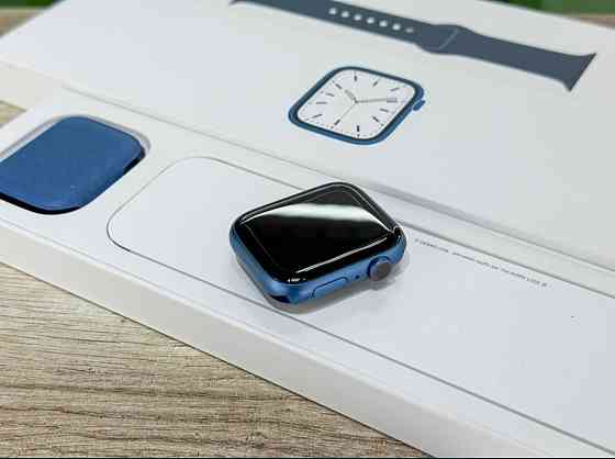 NEW Apple Watch Series 7 GPS + Cellular 41mm Blue Aluminium Case Киев