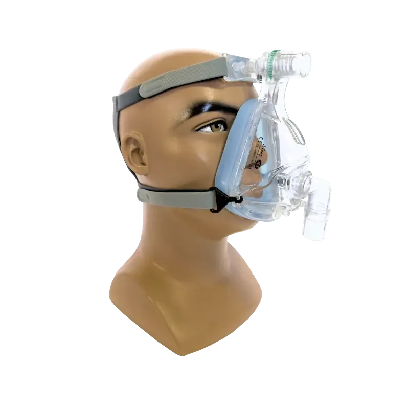 Орально-назальна маска для CPAP/BiPAP Sleepas Гелева розмір M Дніпро - фото 2