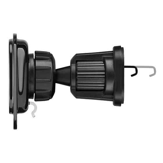 Держатель телефона автомобильный Brevia AirVent Pro СrystalMag на дефлектор, 4 магнита, черный Львов