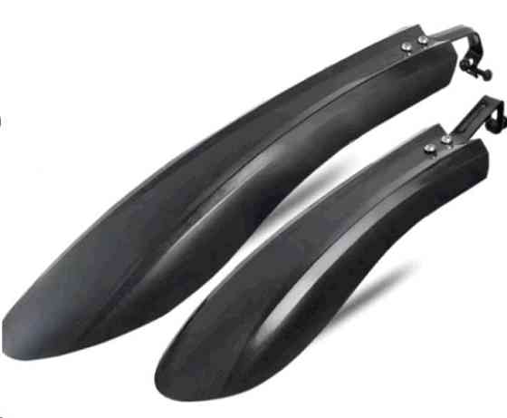 Крила велосипедні (MTB) (чорні, пластик) SIMPLA S (колесо 24-28) Мукачево