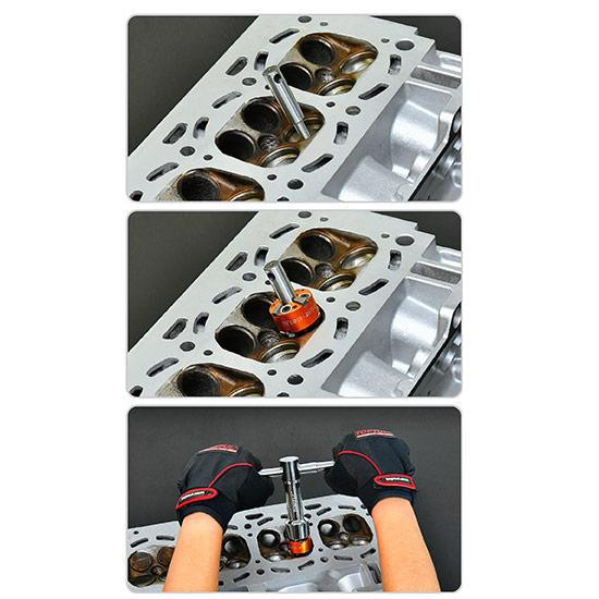 Набор фрез регулируемых (шарошки) для седел клапанов ДВС 15ед.  TOPTUL JGAI1502 Одесса - изображение 2