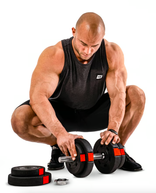 Гантеля композитна Hop-Sport 20кг Киев - изображение 5