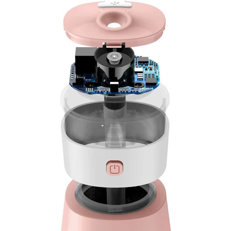 Увлажнитель воздуха Baseus Slim Waist Humidifier + USB Лампа/Вентилятор DHMY-B04 (Розовый) Николаев - изображение 8