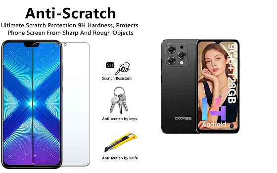 Защитное стекло NeoGlass для DOOGEE N55, N55 Plus, N55 Pro – ультрапрозрачное и устойчивое Киев