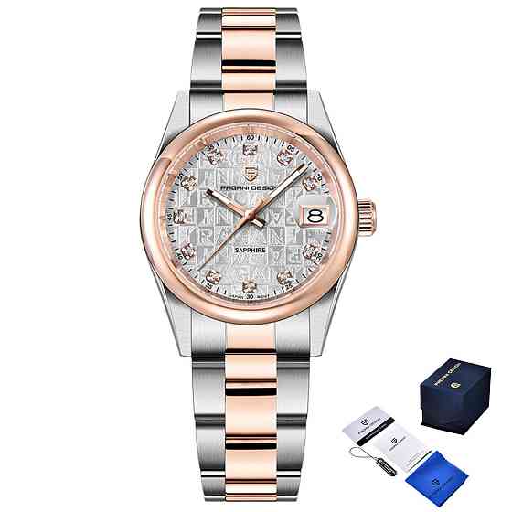 Pagani Design PD-1794L Silver-Rose Gold-White Киев