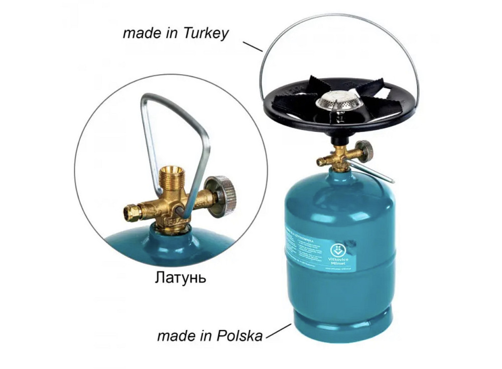 Газовий балон з пальником 2,4 л Vitkovice, Польща Код: 006105 Рівне - фото 1