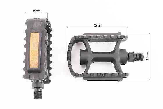 Педалі CHILD 1/2" (99x75x31mm) пластикові, чорні LU-892DU Київ