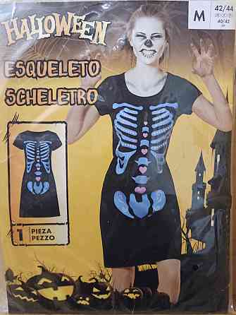 Сукня Скелет для вечірки Хелловін розмір M 42-44 чорний Київ