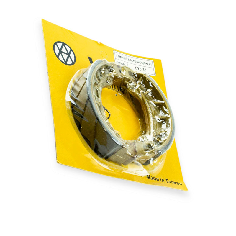 Колодки тормоза мопед Дельта , скутер китай 4 т-60,YАMAHA JOG-50 3KJ с насечкой барабаного Мукачево - изображение 1