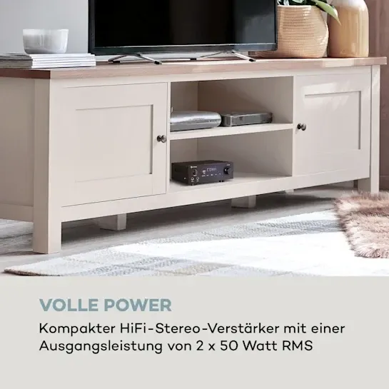 Усилитель звука Auna AMP-2 DG HiFi AUX Bluetooth из Германии Днепр