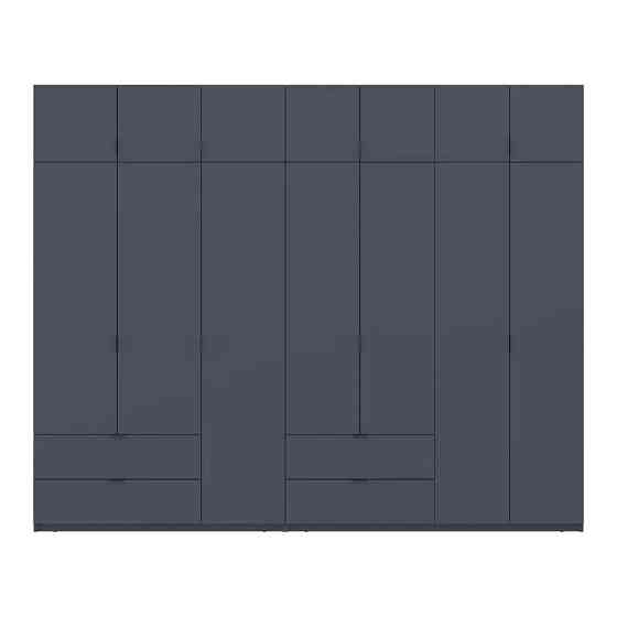 Шкаф для одежды Doros Лукас Графит 3+4 ДСП 295х50х240 DRS-011697 (42005125) Днепр