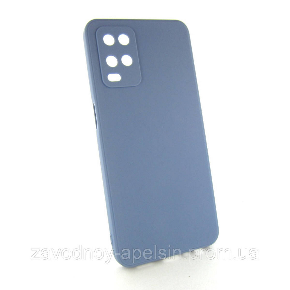 Oppo A54 Силіконовий чохол Захист камери (блакитний) Одеса - фото 1