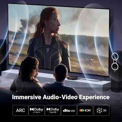 Кабель мультимедийный HDMI M to HDMI M 2.0m V2.0 4K60Hz HD153 black Ugreen (25299) Винница