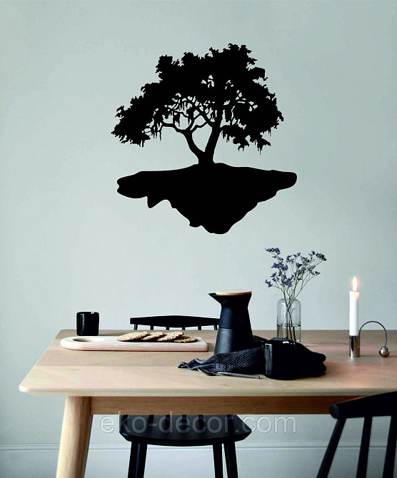 Декоративное настенное Панно «Дерево», Декор на стену 90*87 см, Черный Киев - изображение 5