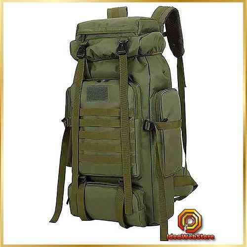 Тактичний рюкзак 70 л Tactic армійський штурмовий рюкзак для полювання, риболовлі, туризму та військових завдань, вологозахищений Київ