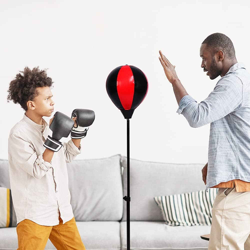 Боксерский набор на стойке 70-110см,с перчатками и насосом SBR Киев - изображение 7