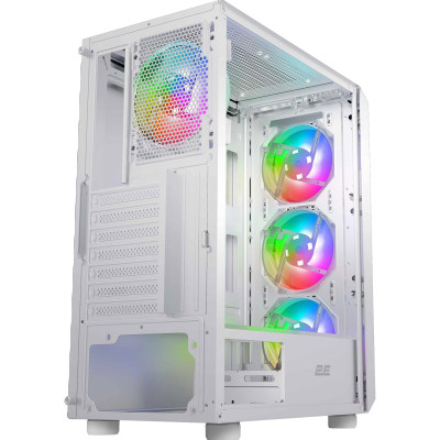 Корпус 2E Gaming Hexagon G338W, без БЖ, 2xUSB 3.0, 1xUSB Type-C, 1x120mm, 3x120mm ARGB, TG Side Panel, AT (2E-G338W) Вінниця - фото 6