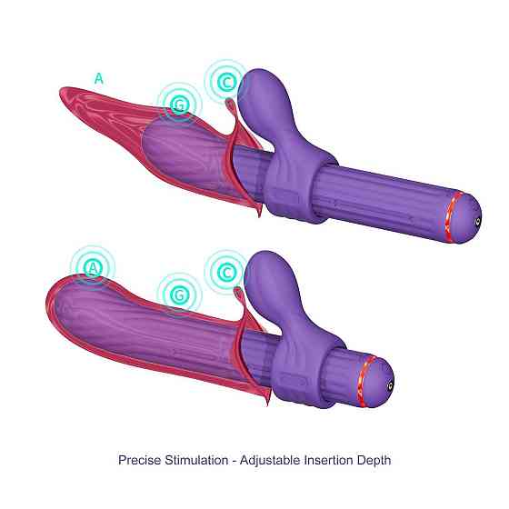 Вібратор Otouch Magic Stick S1 Plus - Purple Sex Aura Київ