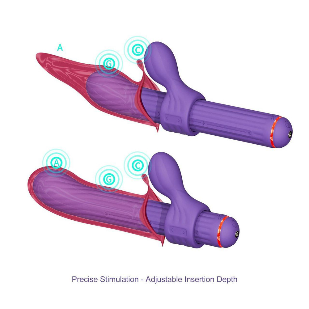 Вібратор Otouch Magic Stick S1 Plus - Purple Sex Aura Київ - фото 5