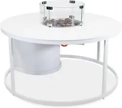 Гриль Marroni Grills Palenisko Gazowe Okrągłe Fogo 100X100 Białe Fogookrągłew Київ