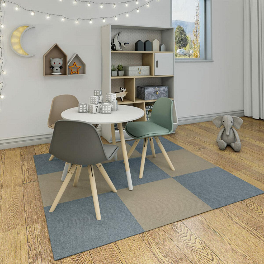 Самоклеящаяся плитка под ковролин серая 600х600х4,5мм SW-00001418 Киев - изображение 5