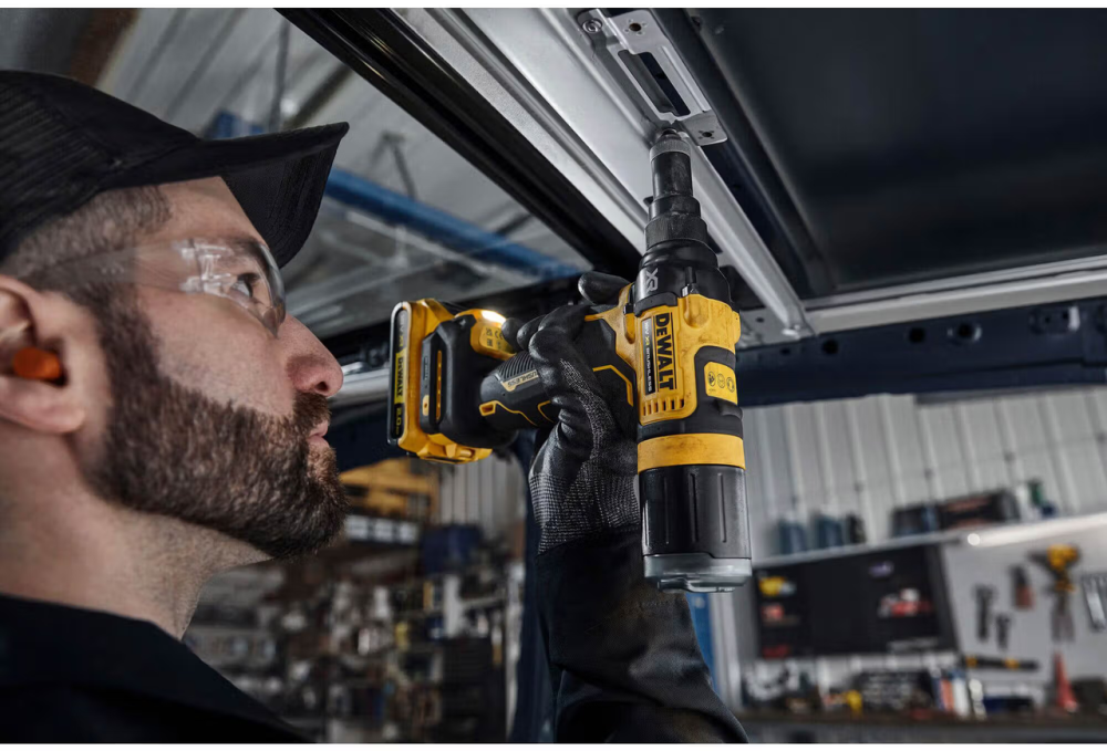 Професійний акумуляторний заклепочник DeWALT DCF403NT : без АКБ, безщітковий (DCF403NT) Київ - фото 7