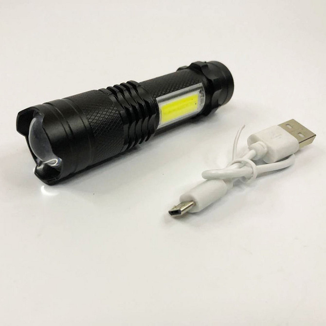 Портативний світлодіодний ліхтар з USB-зарядкою, Потужні ручні ліхтарі sofirn, Тактичний ліхтар ручний UK-61 Львів - фото 9