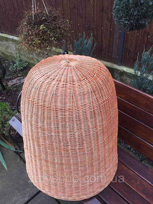 Светильник из лозы высокий Киев - изображение 7