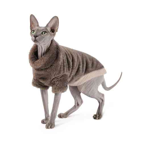 Светр Tim ТМ Pet Fashion для кота, М кавовий Киев