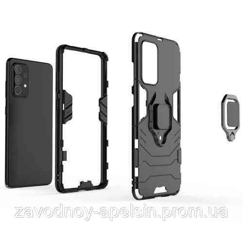 Samsung A02s A025 протиударний чохол кільце Hybrid Одеса