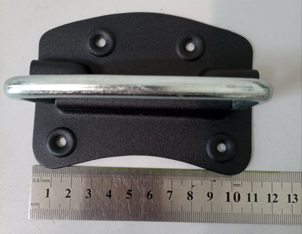 Ручка для скрині (ящика, вулика) покрита чорною порошковою фарбою від польського виобника "Piomar-ok Київ - фото 2