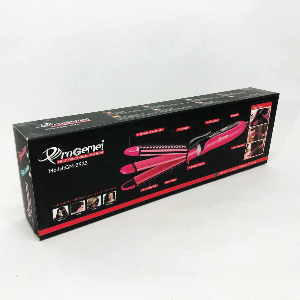 Щипці плойка кучері для волосся Gemei GM-2922, Плойка для різних типів волосся об'єму VH-50 Львів - фото 5