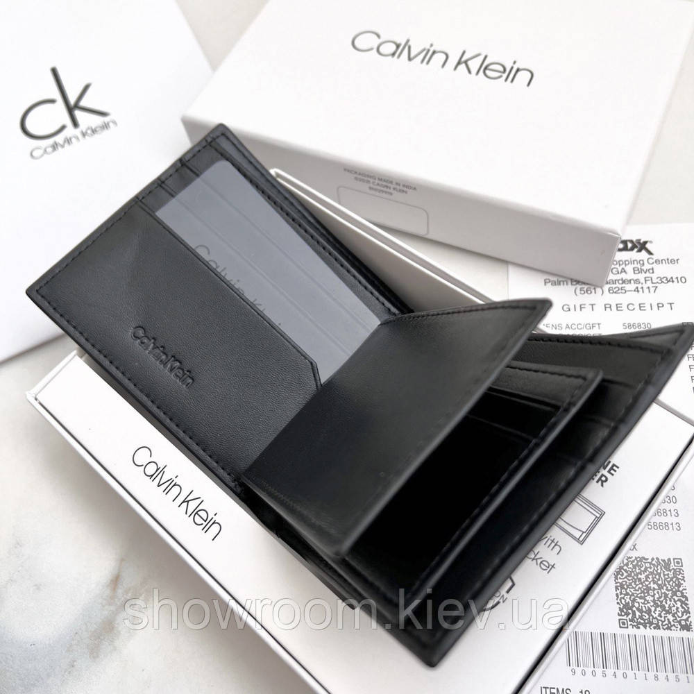 Мужское кожаное портмоне в подарочной упаковке (1441) Киев - изображение 6