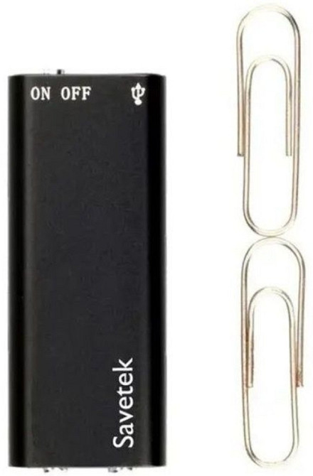Міні диктофон  Savetek 200 8,16,32Gb 30 часов беспрерывной записи. Харків - фото 3