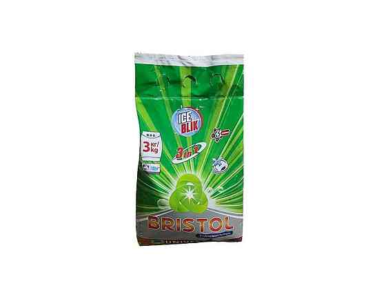 Стиральный порошок 3кг BRISTOL Universal CONCENTRATE ТМ ICE BLIK Киев