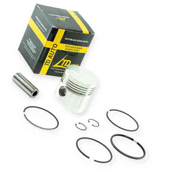 Поршень збору на мотоблок 180N STD d=80.00 mm (з вибіркою під клапана) Мукачево