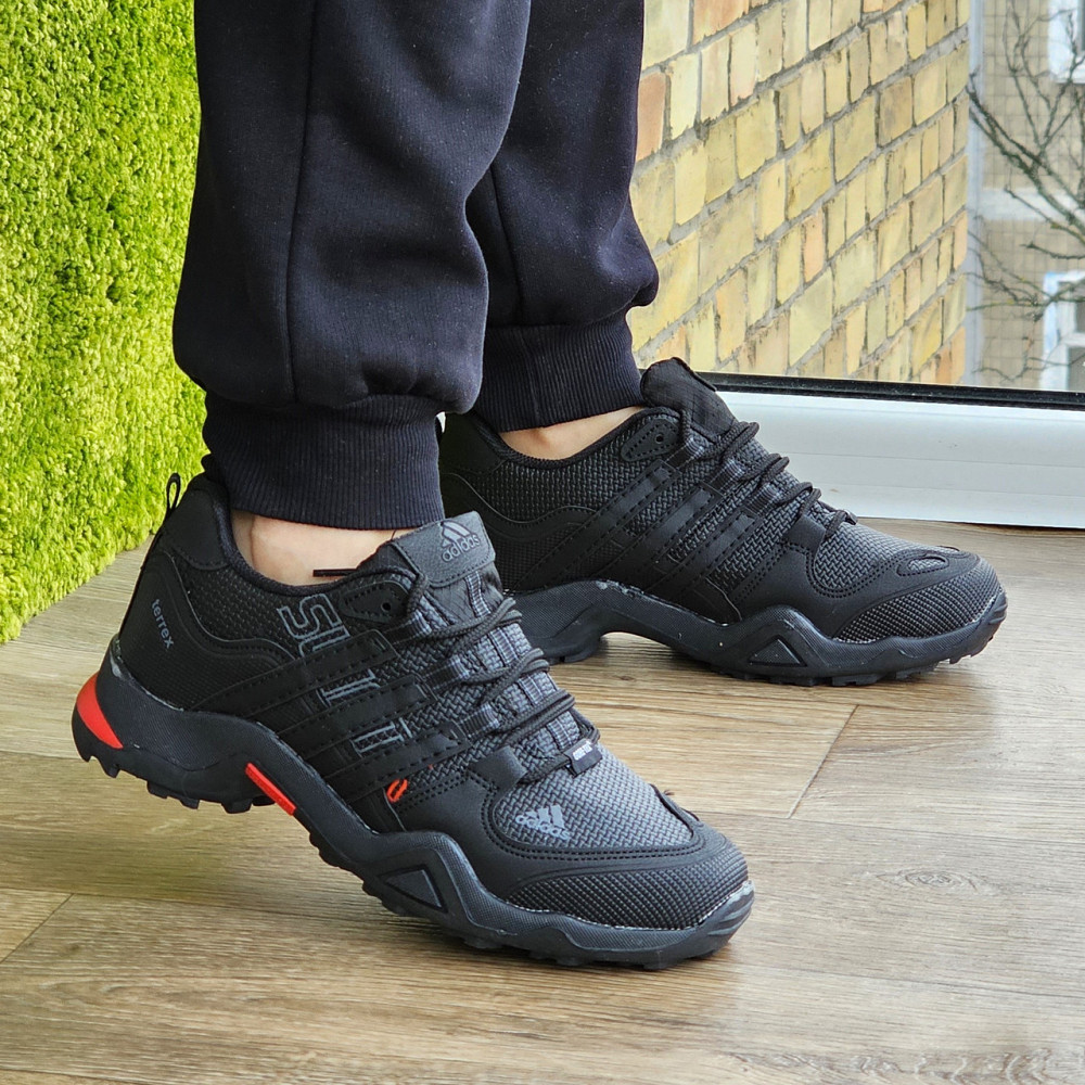 Мужские Кроссовки Adidas Terrex Черные Адидас Терекс (размеры: 40,41,42,43,44) ВидеоОбзор Днепр - изображение 6