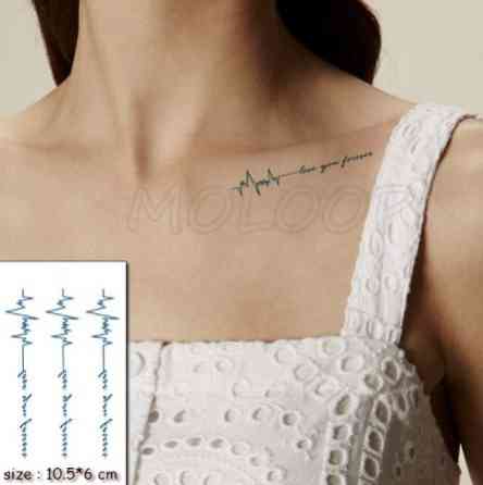Тимчасове тату з написами - 10*6см Київ