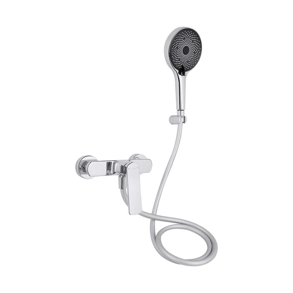 Змішувач для душу Qtap Slavonice з душовим гарнітуром QTSLV4042103C Chrome Київ - фото 1
