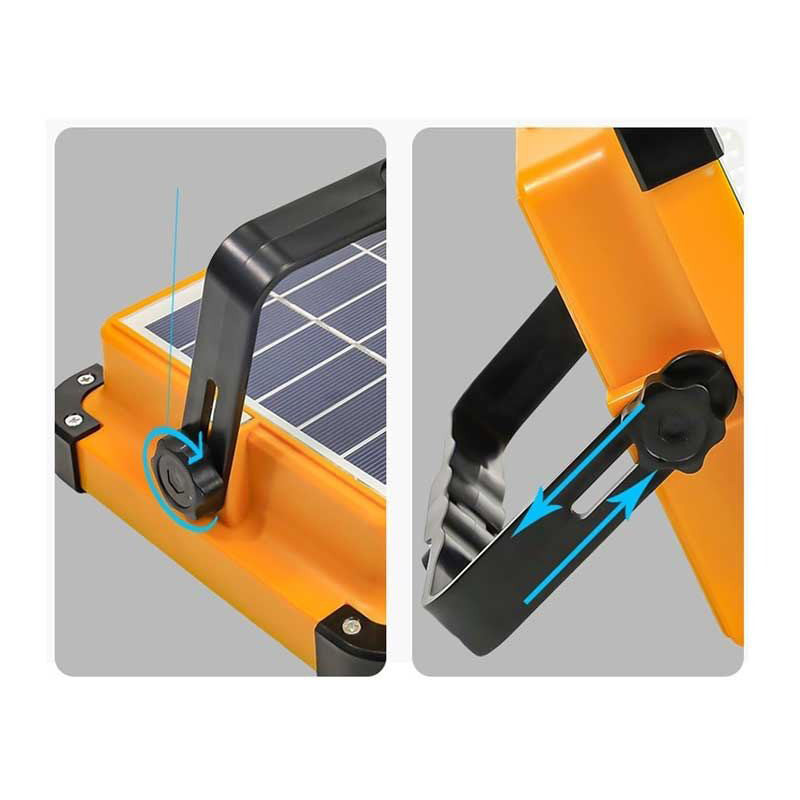 Светодиодный прожектор на солнечной батарее и аккумуляторе Cata CT-4698 200W 2200 ЛМ с функцией повербанка Каменец-Подольский - изображение 3