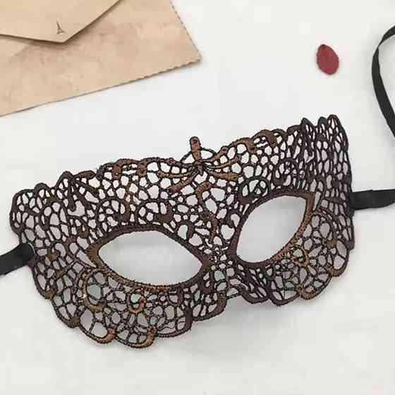 Венеціанська маска жіноча one size коричневий Київ