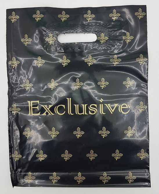 Пакети з вирубаною ручкою (30*40) "Exclusive" маленький (50 шт.) Харків - фото 3