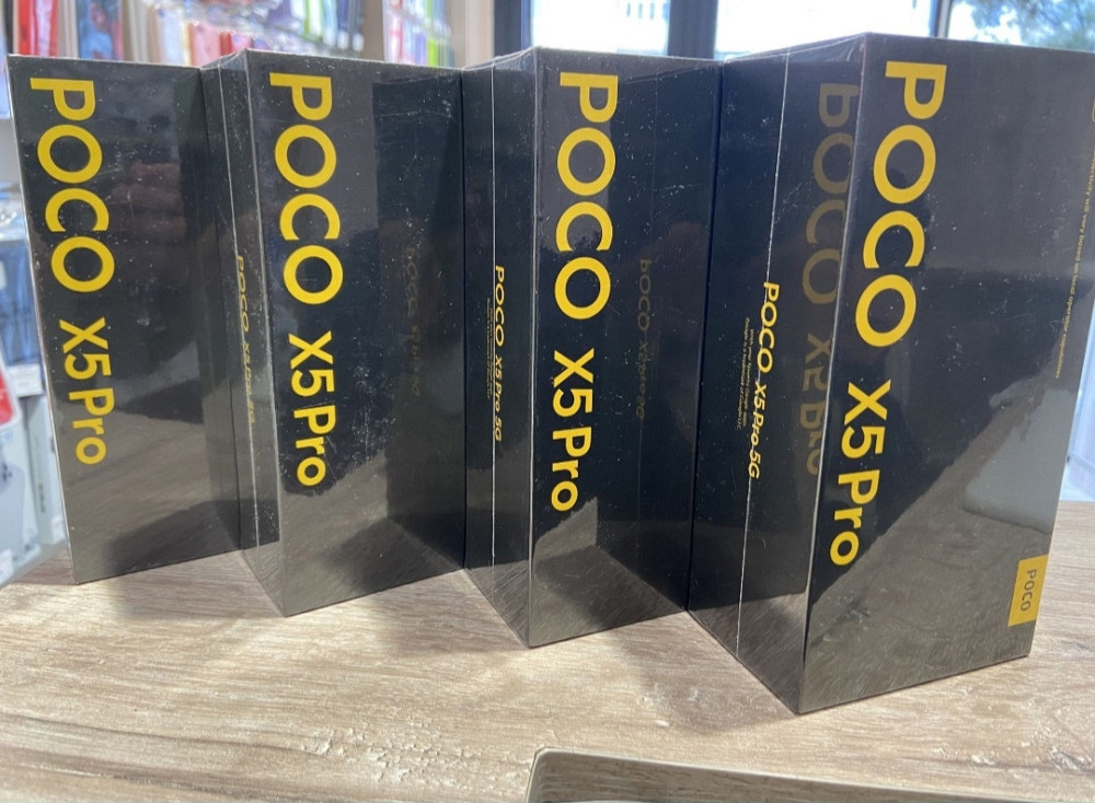 POCO X5 Pro 5G 8/256 Black Новые Киев - изображение 1