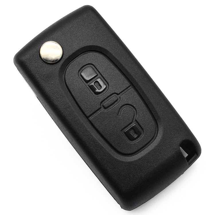 Ключ-брелок Peugeot с 2 кнопками и чипом Киев - изображение 2