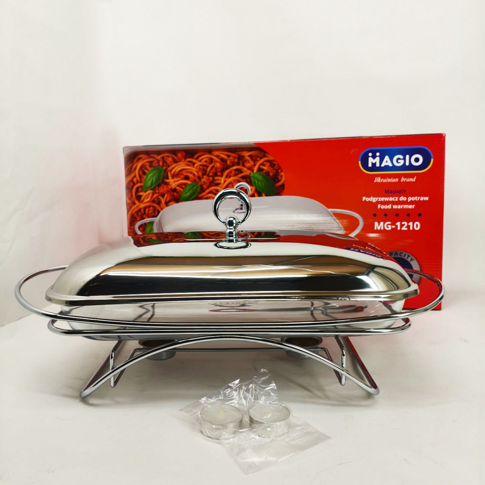 Мармит с подогревом, Мармитница для поддержания температуры блюд, Мармит для разогрева еды YR-19 Львов - изображение 9