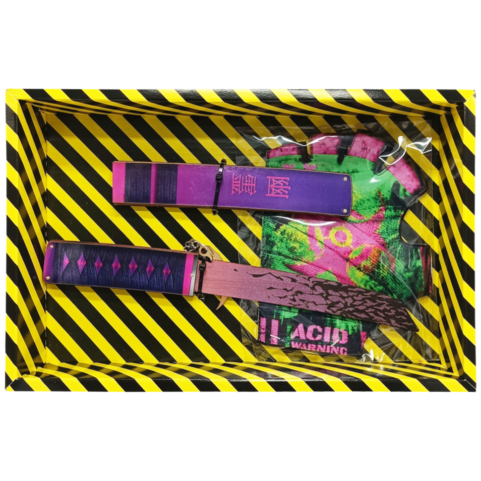 Сувенірні ножі дерев'яні набір BOX "Танто РЕСТЛЕСС" TANR-B Вінниця - фото 1