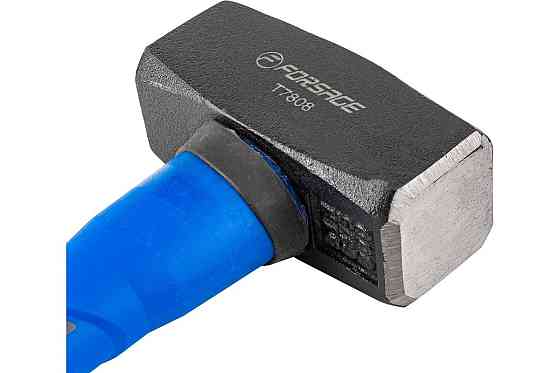 Кувалда, 800 г, фібергласова гумова ручка Forsage F-T7808 Одеса