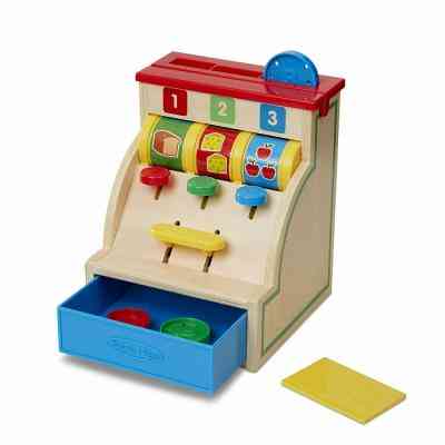 Розвиваюча іграшка Melissa&amp;Doug Перший дерев'яний касовий аппарат (MD3378) Вінниця
