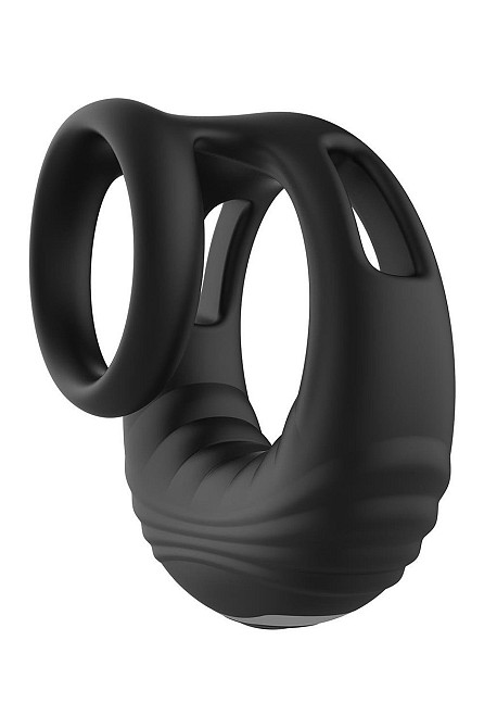 Эрекционное виброкольцо Dreamtoys Ramrod с пультом, черное Sex Aura Киев - изображение 3